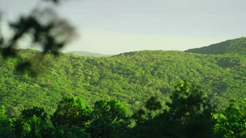 Breathtaking aerial view of dramatic mountains. Beautiful natural landscape Stock Footage 280228740