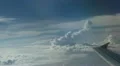 Breathtaking Airplane View, Fields, Beautiful Mountains, Incredible Clouds HD Footage