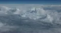 Breathtaking Airplane View, Fields, Beautiful Mountains, Incredible Clouds HD Footage