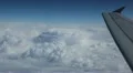 Breathtaking Airplane View, Fields, Beautiful Mountains, Incredible Clouds HD Footage