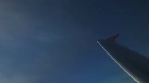 Breathtaking Airplane View, Fields, Beautiful Mountains, Incredible Clouds Stock-Footage 9477350