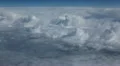 Breathtaking Airplane View, Fields, Beautiful Mountains, Incredible Clouds HD Footage