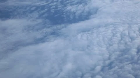 Breathtaking Airplane View, Fields, Beautiful Mountains, Incredible Clouds Stock Footage