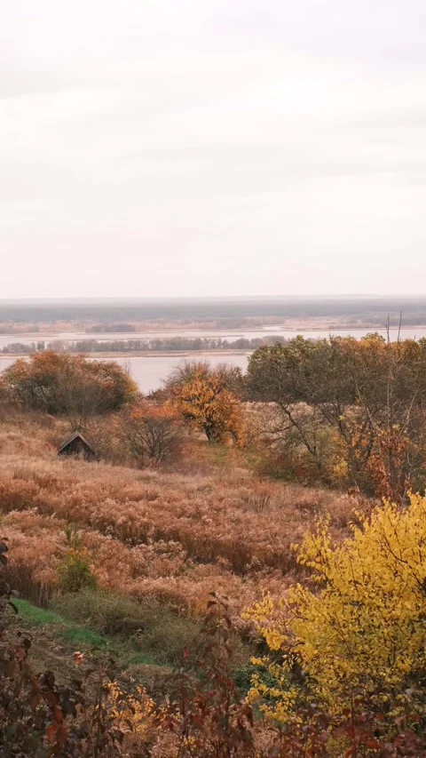 Breathtaking autumn landscape 库存影片 295256359