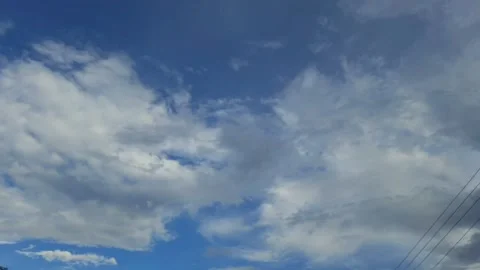 Breathtaking Clear Cloudy Sky Timelapse | Relaxing Nature Scenes for Stress Reli Video stock 303043552