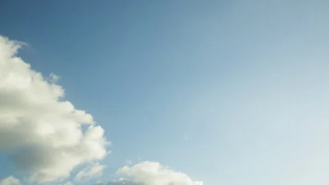 Breathtaking Cloudscape Timelapse. Large Clouds Stock Footage 83737242