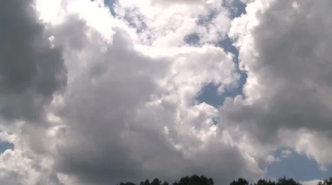 Breathtaking cloudy sky (1 of 2) Stock Footage 32025370