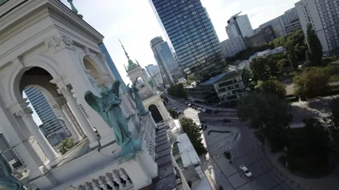 Breathtaking FPV Drone Footage of Stock Video Pond5