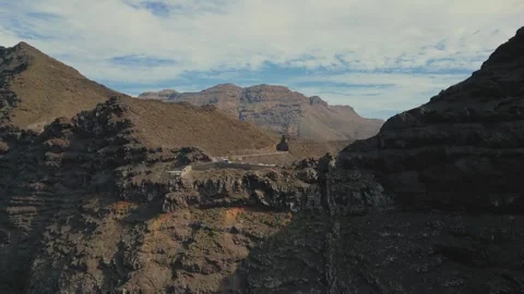 The breathtaking glass balcony viewpoint Stock Footage 266253359