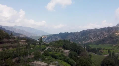 The breathtaking mountain landscape of Kunar Stock Footage 274869669