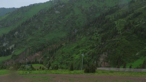 Breathtaking mountain scenery Stock Footage 321425659