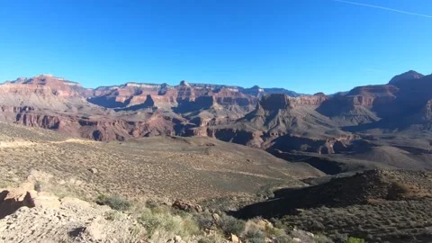 Breathtaking Mountain View Over Grand Canyon – Scenic Footage Stock Footage 298411478