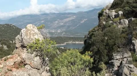 Breathtaking panorama zoom in 2 Stock Footage 11031576
