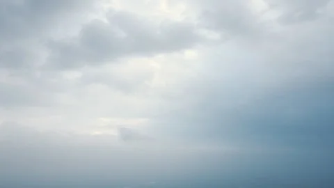 A breathtaking showcasing clouds drifting slowly in the  vast sky Video stock 303463268