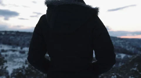 Breathtaking Snow View Stock Footage 68711121