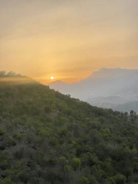The breathtaking sunrise Stock Photos