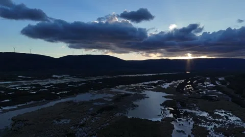 A breathtaking sunset Stock Footage 301394650