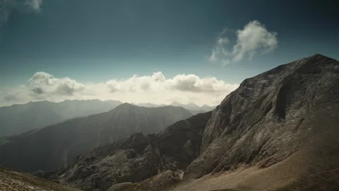 Breathtaking time lapse in Pirin mountain, Bulgaria. Vídeo Stock 329559775