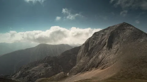 Breathtaking time lapse in Pirin mountain, Bulgaria. Video stock 329559784