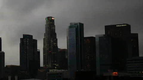Breathtaking Urban Time lapse Video stock 300062