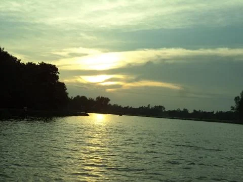 A Breathtaking View of The River Stock Photos