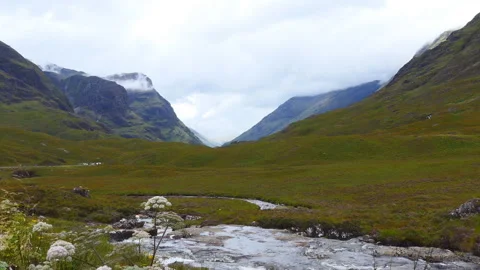 Breathtaking view of Scottish highlands. Stock Footage 112683035