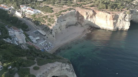 Breathtaking views Beach Caves Stock Footage 277687872