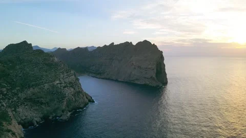 Breathtaking views of the Cap de Formentor Video stock 304060213
