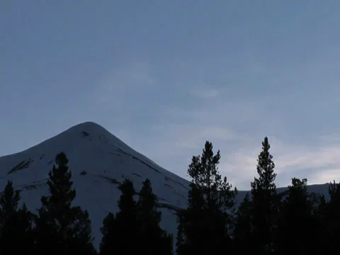 Breck Mountain Time Lapse Stock Footage 29895380