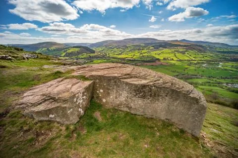Brecon Beacons landscape Foto stock