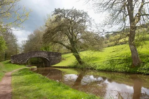 Brecon Canal Foto stock