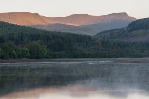 Brecon Mist Stock Photos