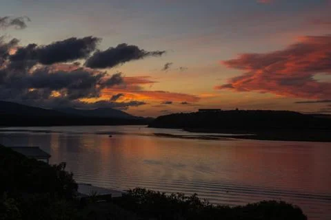 Breede River evening Stock Photos