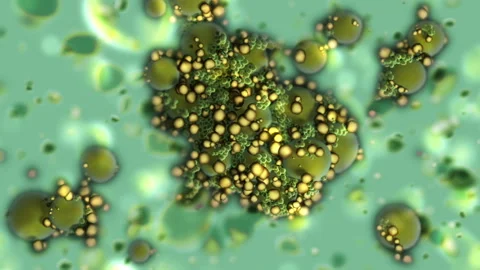 Breeding Virus Colony Stock Footage 124148950