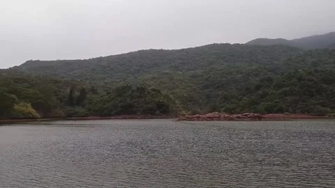 The Breeze at Hung Shek Mun's Red Beachfront, Hong Kong Stock Footage 242227003