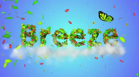 Breeze leaves particles Loop Animation 4K resolution Ultra HD Stock Footage 39933464