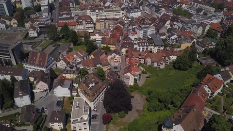 Bregenz Austria lake view Video stock 107006290