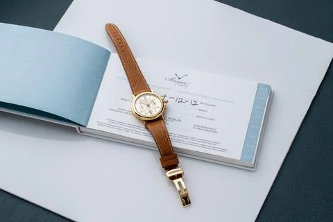 Breguet chronograph, marine model 写真素材