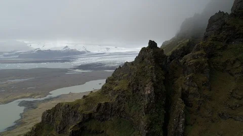 Breiðamerkurjökull / Jökulsárlón Stock Footage