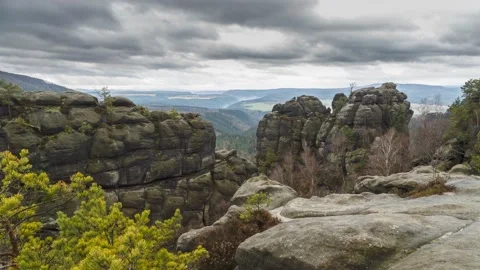 Breite Kluft Look Out,4k,timelapse 動画素材 230895348