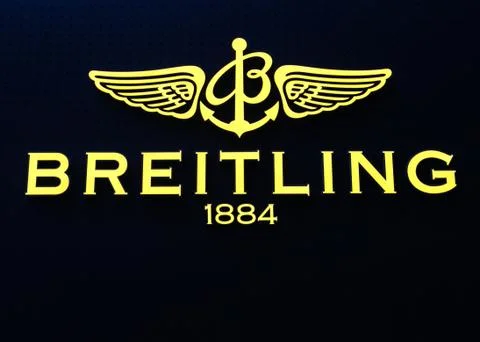 Breitling logo Foto stock