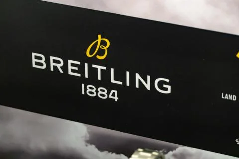 Breitling sign Stock Photos