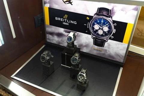Breitling watches Stock Photos