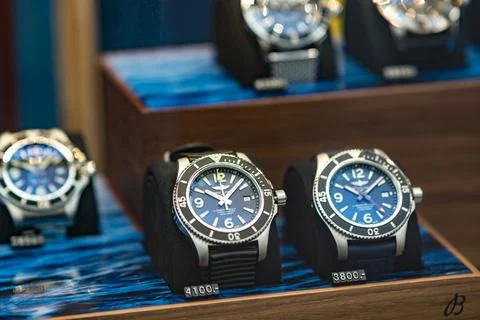 Breitling watches Stock Photos