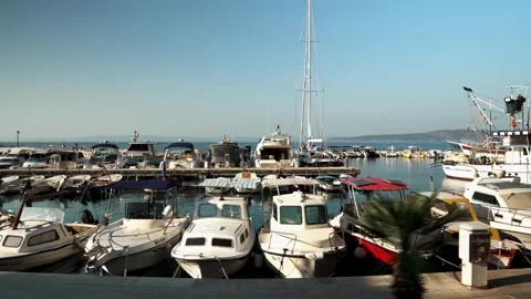 Brela Croatia Video stock 244806448