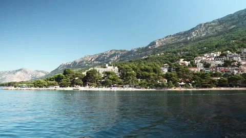 Brela Croatia Stock Footage 245027885