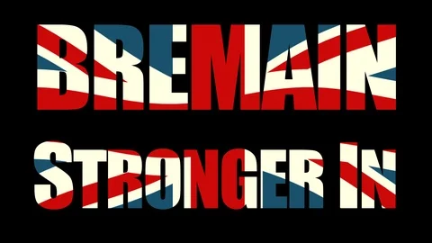 Bremain, Stronger In title sequence Stock Footage 116964467