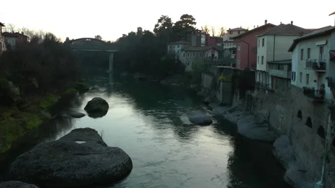 The Brembo river Stock Footage 153278382