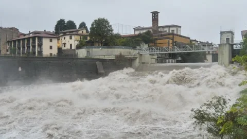 Brembo river Stock Footage 254854716