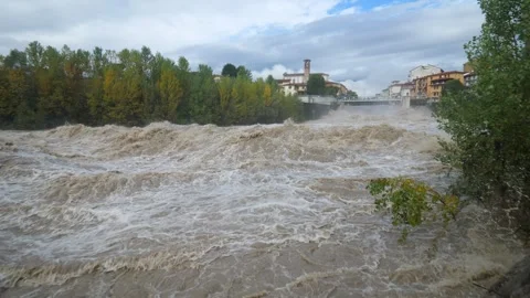 Brembo river, Italy. Video stock 287694990